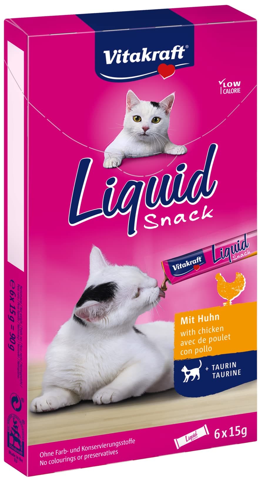 Vitakraft Vitakraft Cat Liquid Snack Chicken - 11 X 90g