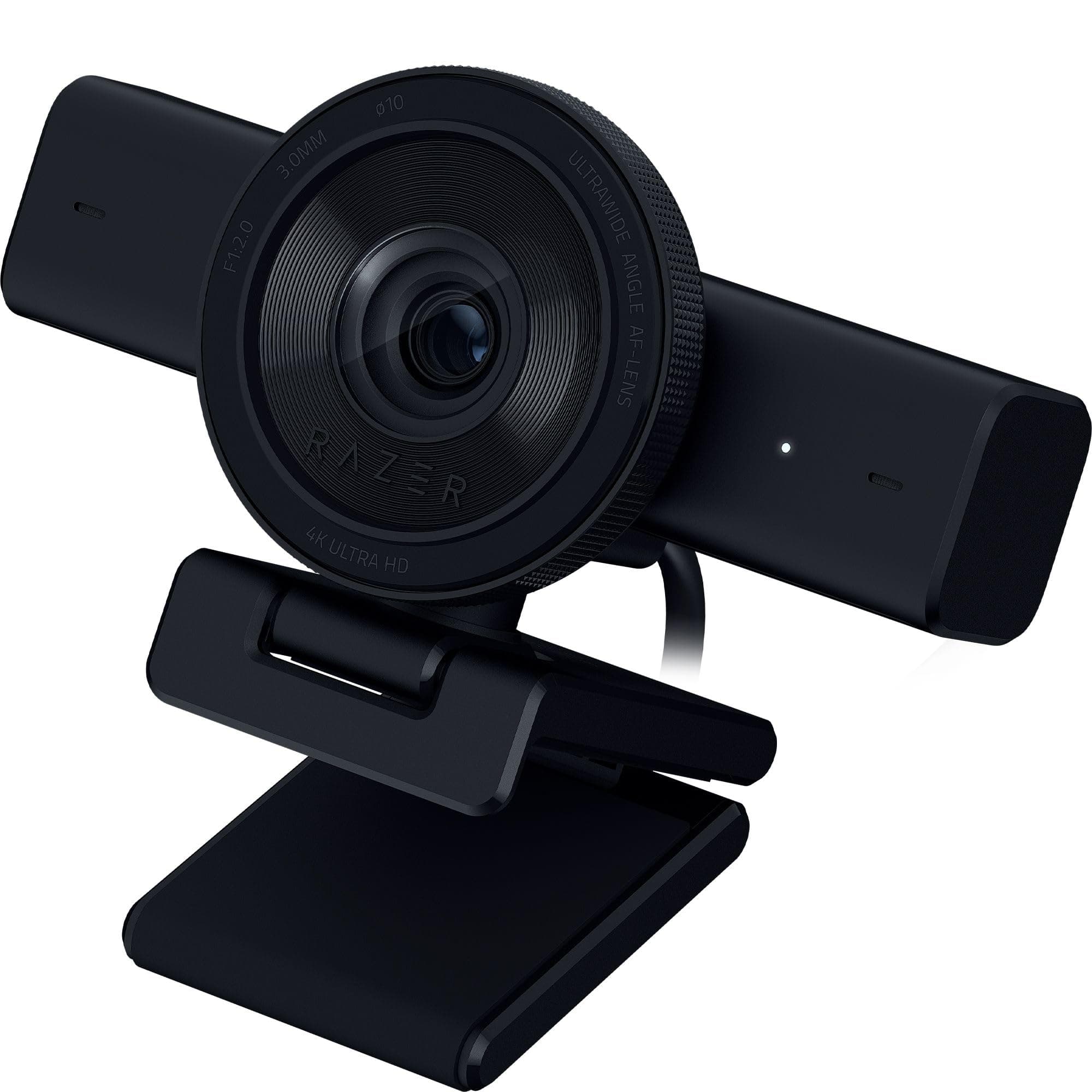 Razer Kiyo V2 - 4K @ 30 IPS Webcam with AI Auto Framing - One-Click Image Enhancement - High Dynamic Range - Wide Angle Lens - OBS and Xsplit Compatible | Black - Image 1