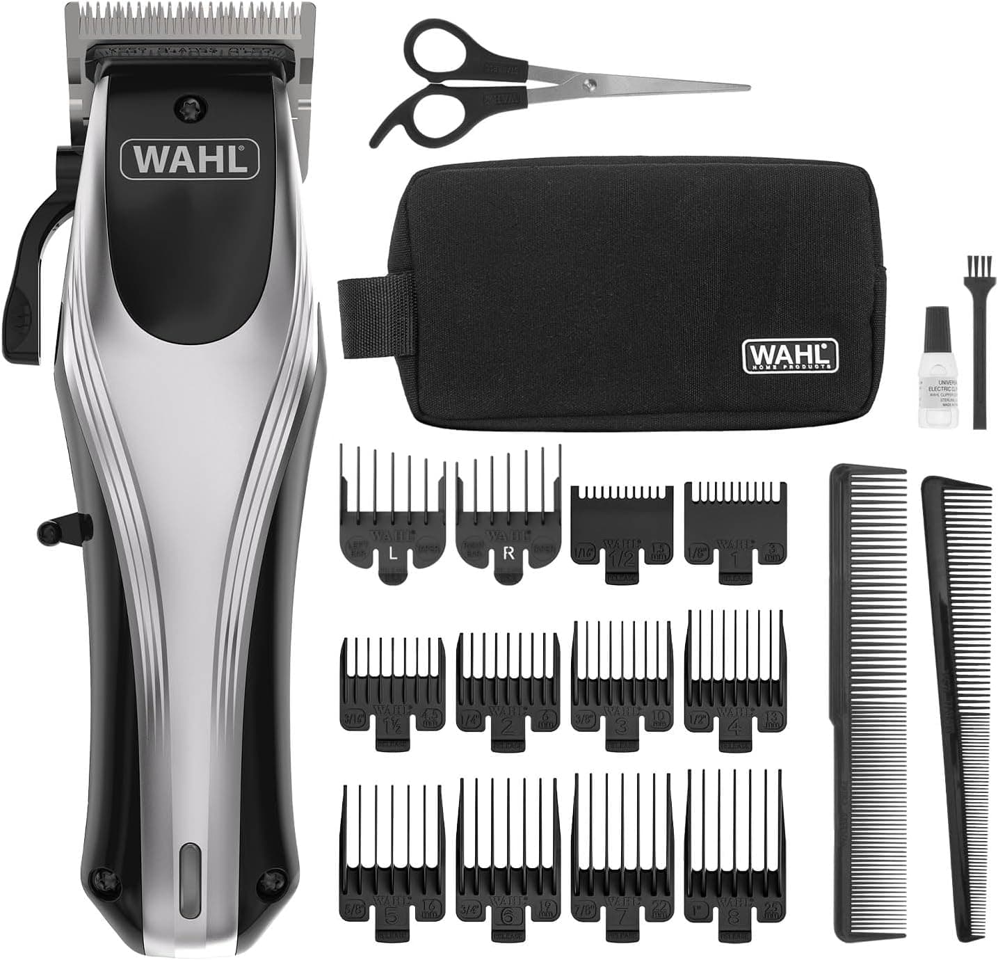 Wahl Wahl Rapid Clip Men's Rechargeable Lithium-Ion Hair Clipper Professional Quality Cordless