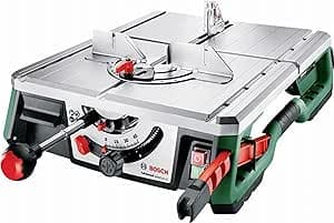 Bosch Table saw AdvancedTableCut 52 (550 W, NanoBlade Wood Basic 65, 8.5 kg, in cardboard box)