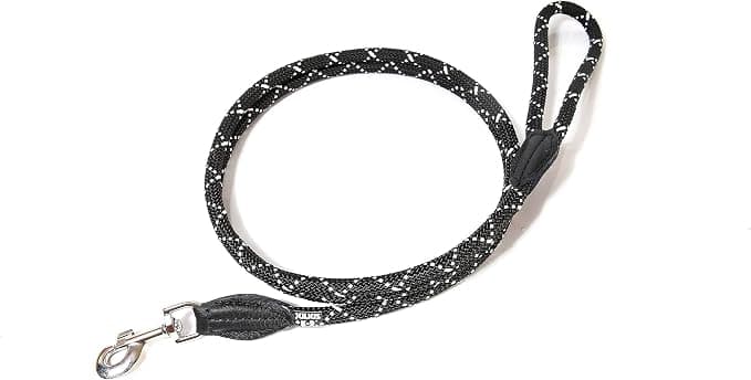 Julius-K9 Julius-K9 IDC Lead 12mm x 1.2m Strong Nylon Rope - Fluorescent Black