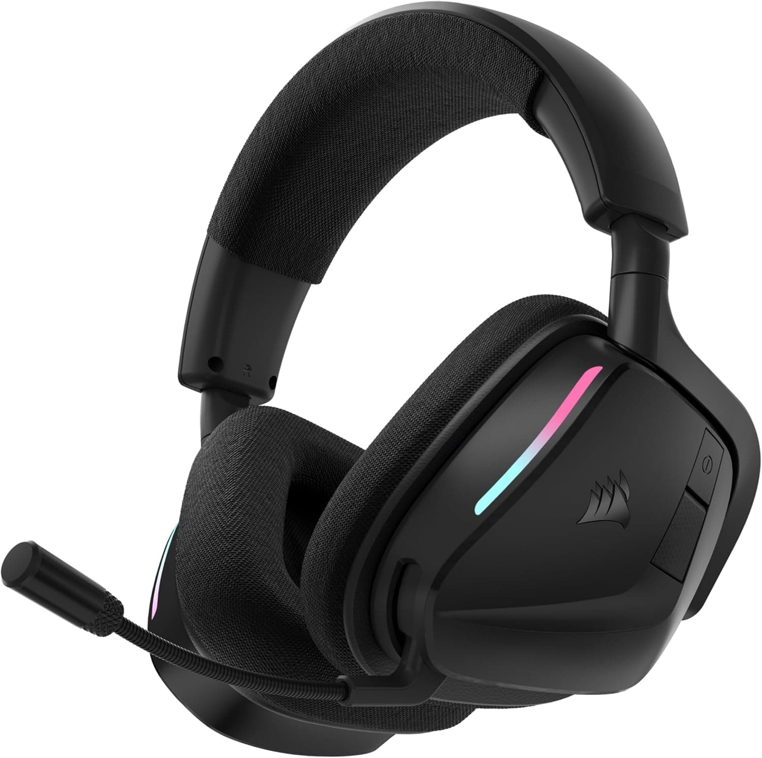 Corsair Void v2 Wireless Gaming Headset with Bluetooth for PC, PS5, PS4, Switch and Mobile - Dolby Atmos, Dual Wireless Multiplatform, Long Life Battery, Fast Charging - Carbon - Image 1