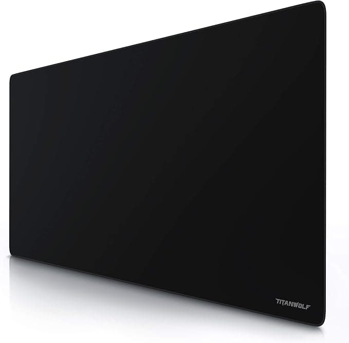 Titanwolf Gaming Mouse Mat in Titanwolf 1200 x 600 mm XXXL with Large Desk Mat - Improves Accuracy and Speed XXL by Example for Logitech Mouse and Keyboard - Image 1