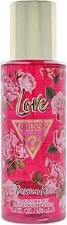 Love Passion Kiss Fragrance Mist for Women, Floral Argumes, Vanilla, Jasmine, Sensual and Fresh Scent, 250 ml