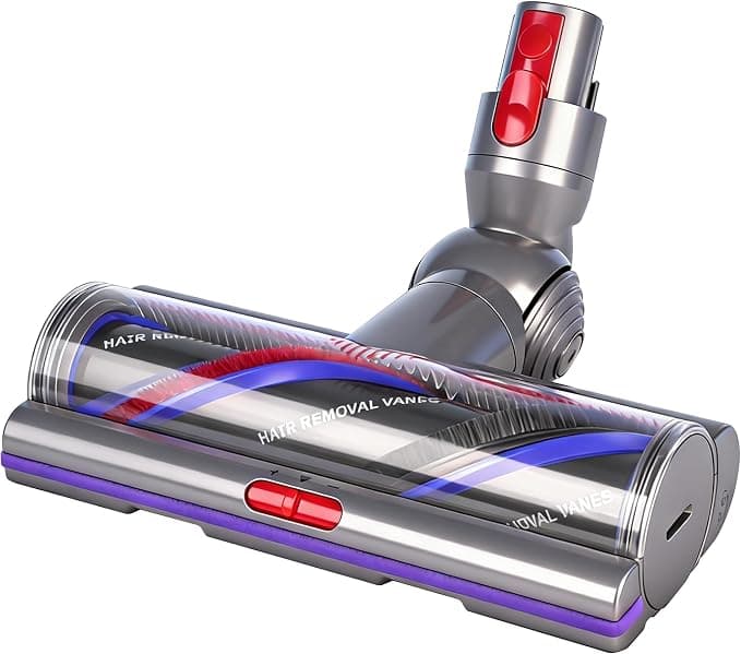 High Torque Brush for Dyson V7 V8 V10 V11 V15 Anti-Tangle Brush Head Motorbar Adjustable Suction Motorized Brush Vacuum Cleaner for Dyson Tip Spare Part for Hard Floors Carpet - Image 1