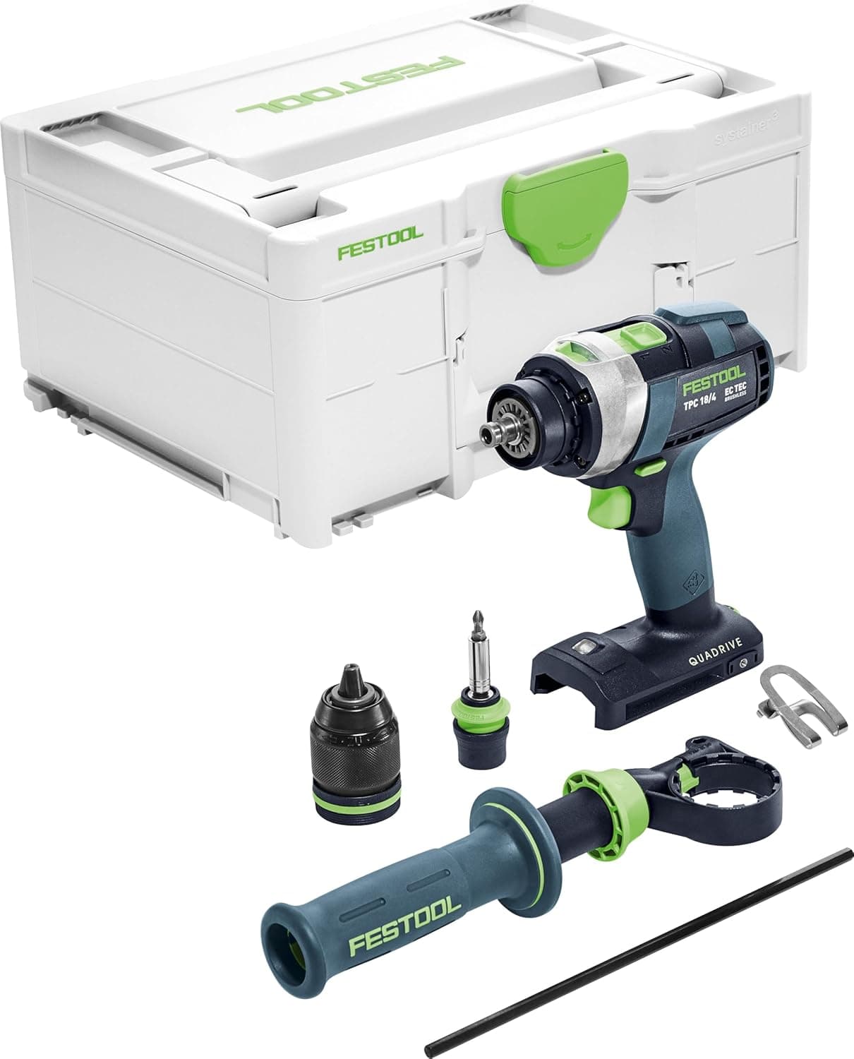 Festool Festool QUADRIVE TPC 18/4 I-Basic Cordless Impact Driver