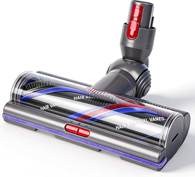 Brush for Dyson V11 V15 V10 V8 V7 Cleaning Head for Dyson SV10 SV11 SV12 SV14 Vacuum Cleaner High Torque Anti-Tangle Suction Adjustable Replacement Part No.970100-05 & 970100-04 - Image 1