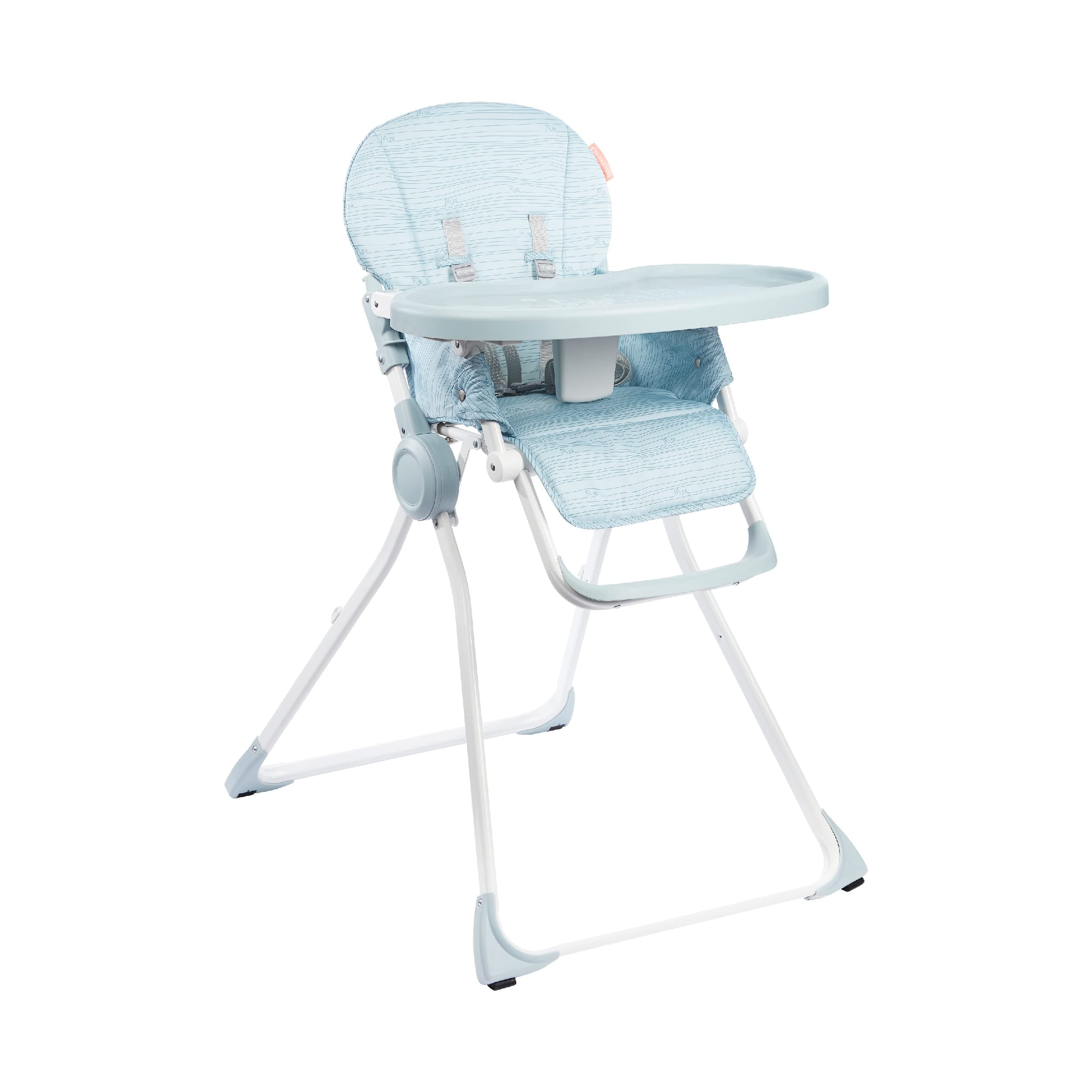 Badabulle Ultra Compact Baby High Chair - Folding Chair, Adjustable Backrest and Shelf - From 6 Months