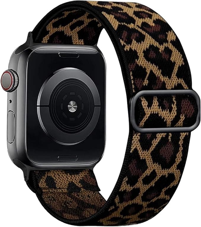Compatible with Apple Watch Band 42mm (Series 11 10) 38mm 40mm 41mm Women Men, Nylon Adjustable Solo Loop Elastic Fabric Sport Bands for iWatch Series 9 8 7 6 SE 5 4 3 2 1