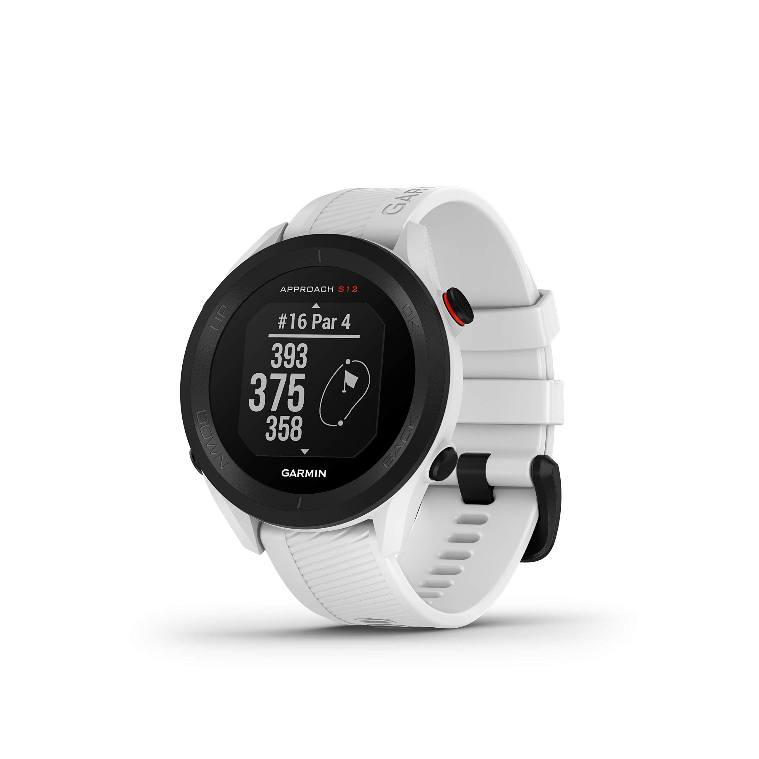 Garmin Approach S12 43mm MIP Black GPS (Satellite)