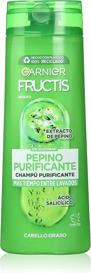 FRUCTIS PURE SHAMPOO 360ML FRESH PURIFYING CUCUMBER - Image 1