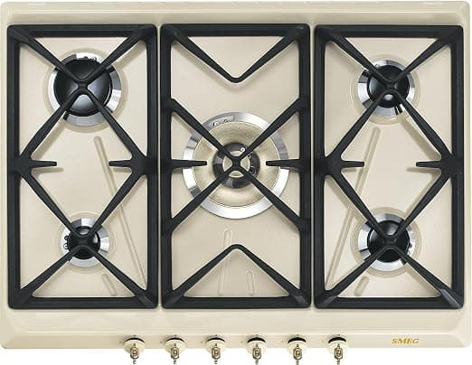 SMEG; Gas Hob (SRV876POGH) - Image 1