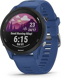Garmin Forerunner 255 – GPS-Laufuhr mit individuellen Trainingsplänen, speziellen Lauffunktionen und detaillierter Trainingsanalyse. 1.1" & 1.3" Farbdisplay, Akkulaufzeit BIS zu 14 Tage