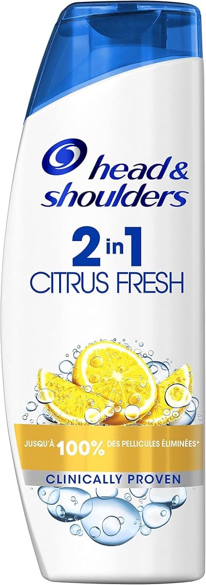 Head & Shoulders Citrus Fresh 2-in-1 Anti-Dandruff Shampoo, 480 ml - Image 1