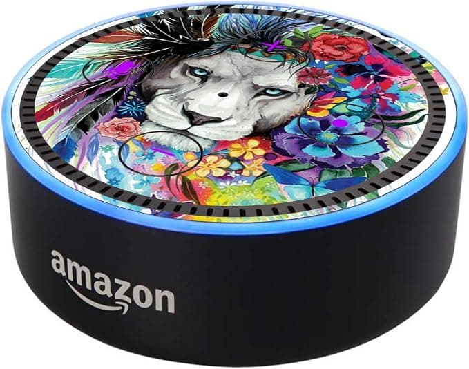 Head Case Designs sous Licence Officielle Pixie Cold Roi De La Forêt Animaux Vinyle Autocollant Peau Compatible avec Amazon Echo Dot (2nd Gen) - Peau Uniquement Echo Dot (2nd Gen) n'est Pas Inclus - Image 1