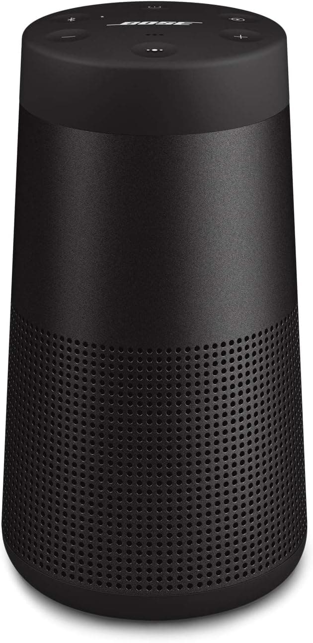 Bose SoundLink Revolve (Series II) Portable Bluetooth Speaker - Wireless - Water Resistant - 360° Sound, Black