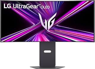 Ultragear 34GX900A-B.AEU 34 inch Gaming Monitor - OLED Panel QHD (3440 x 1440), 0.03ms 240Hz, DisplayHDR400 True Black, DCI-P3 98.5% (CIE1976), FreeSync Premium Pro, G-Sync Compatible