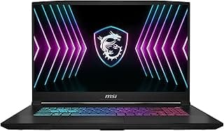 MSI Katana 17 HX B14WGK-084FR Dragon Station : Intel Core i7 14650HX - 32GB DDR5 - SSD 1TB NVMe PCIe - Nvidia RTX5070 8GB GDDR7 (TGP 105W) - 17.3" Full HD 144Hz - Windows 11 Famille