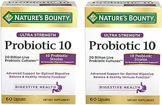 Ultra Probiotics 10 Number, 60, Pack of 2