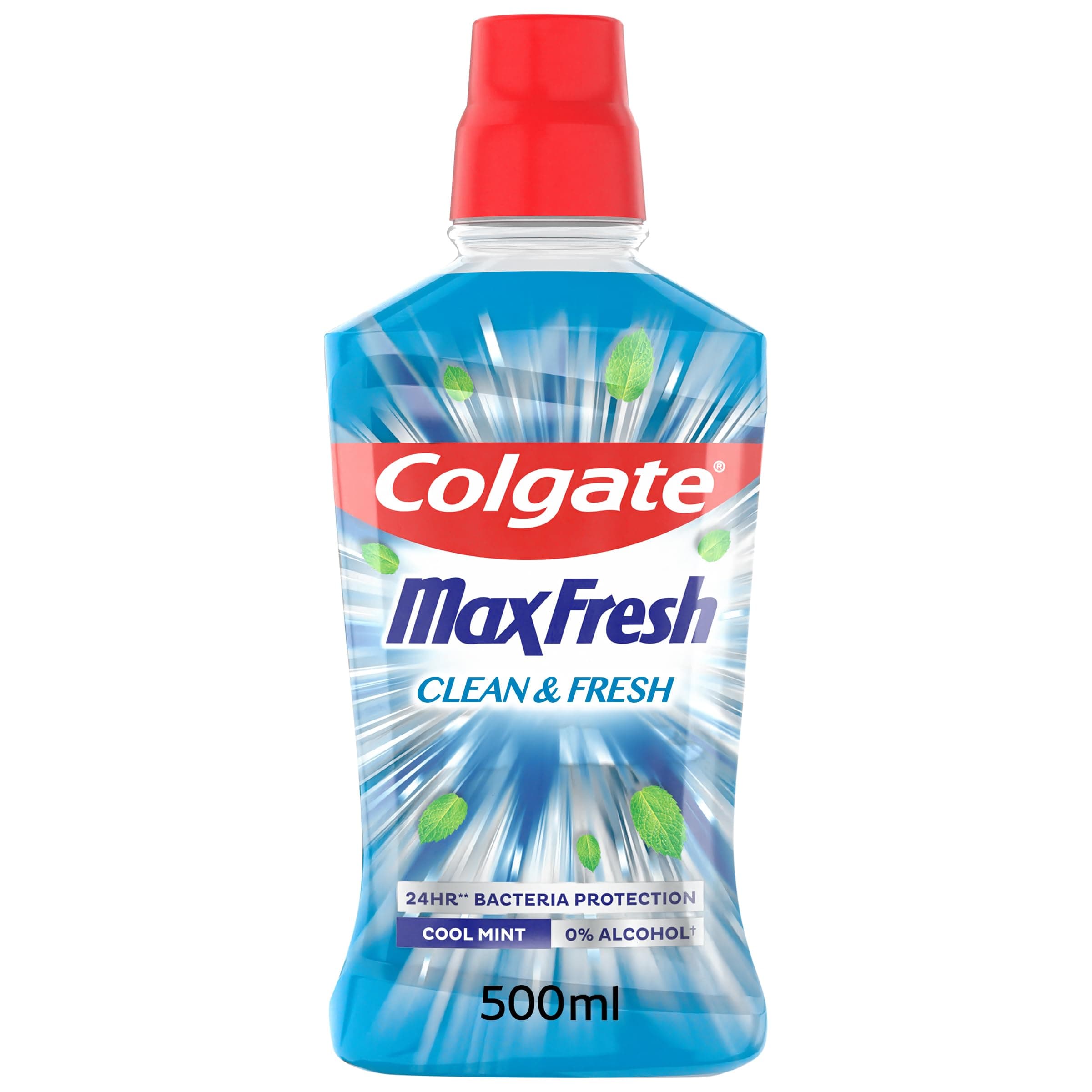 COLGATE - Bain de bouche Colgate Max Fresh Clean & Fresh - Sans alcool- Fraîcheur longue durée pour l'haleine- le flacon de 500ml - Image 10