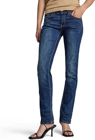 G-STAR Women's Midge Saddle Straight Jeans