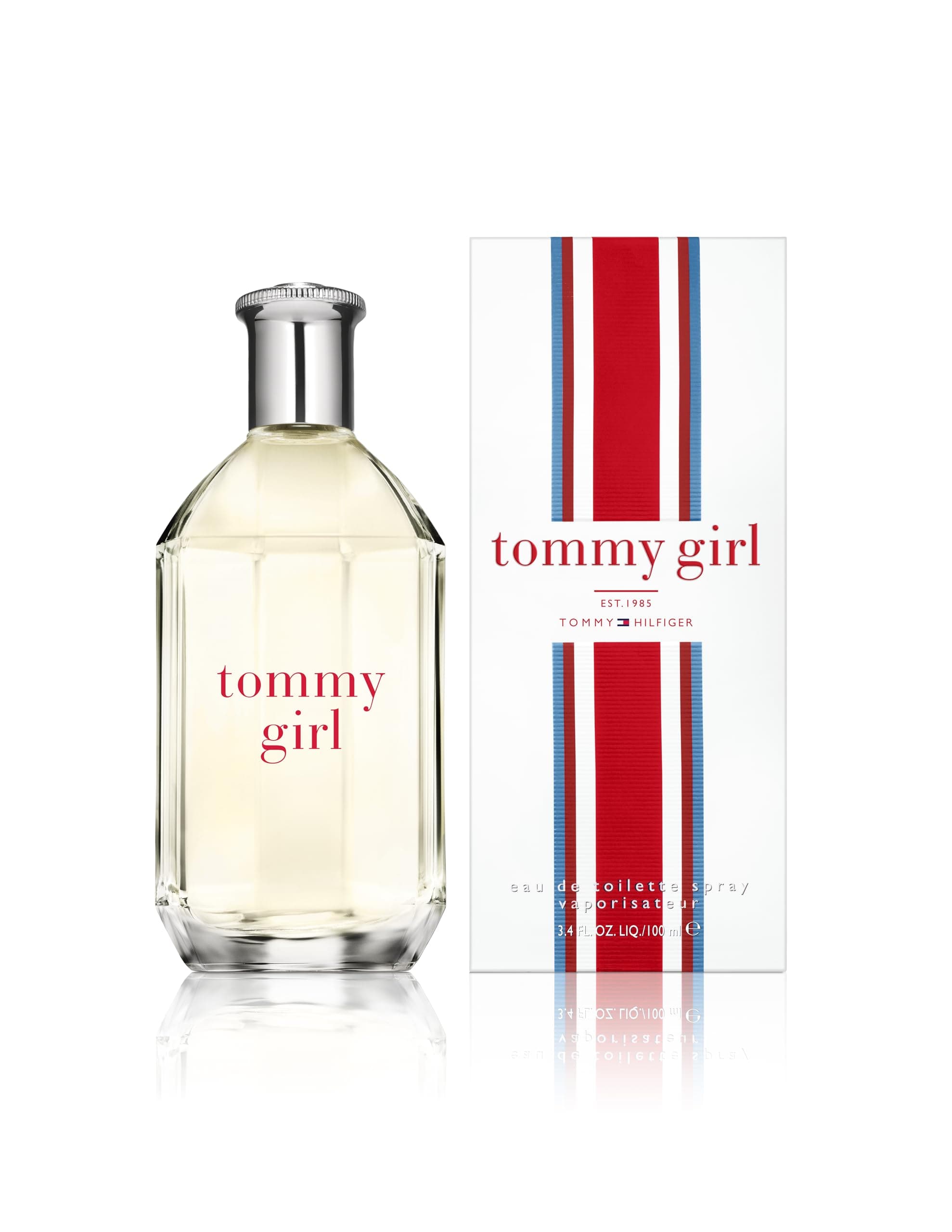 Tommy Hilfiger – Tommy Girl Eau de Toilette - 100 ml – Parfum Femme – Senteur Fruité Floral - Parfum Fleuri très Frais aux Notes Fruitées – Flacon en Verre Transparent - Image 2