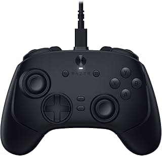 Wolverine V3 Tournament Edition 8K PC - Wired esport controller for PC (8K Hz HyperPolling, TMR sticks with interchangeable caps, 4 rear buttons, 2 pushers (shoe socket)​ Black