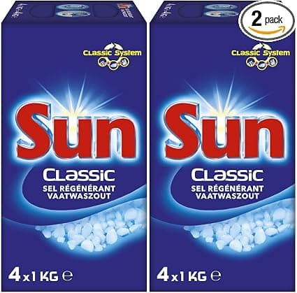 Sun Classic Dishwasher Regenerating Salt 4 kg (Pack of 2) - Image 7