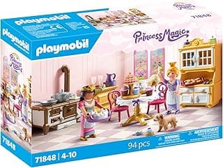 Playmobil | Princess Magic | Cuisine Royale | Jouet Princesse | Set Cuisine | Jouet Conte de fées pour Enfants à partir de 4 Ans | 71848