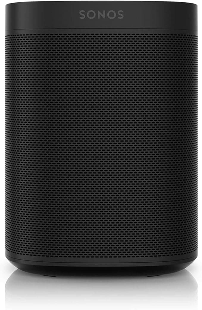 Sonos One (Gen 2) - The Powerful Smart Speaker with Amazon Alexa Built-in, Black