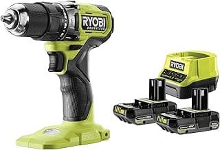 RPD18BL1-2C20S Brushless Impact Drill 18 V RYOBI 54 Nm 2 x 2.0Ah Batteries Charger