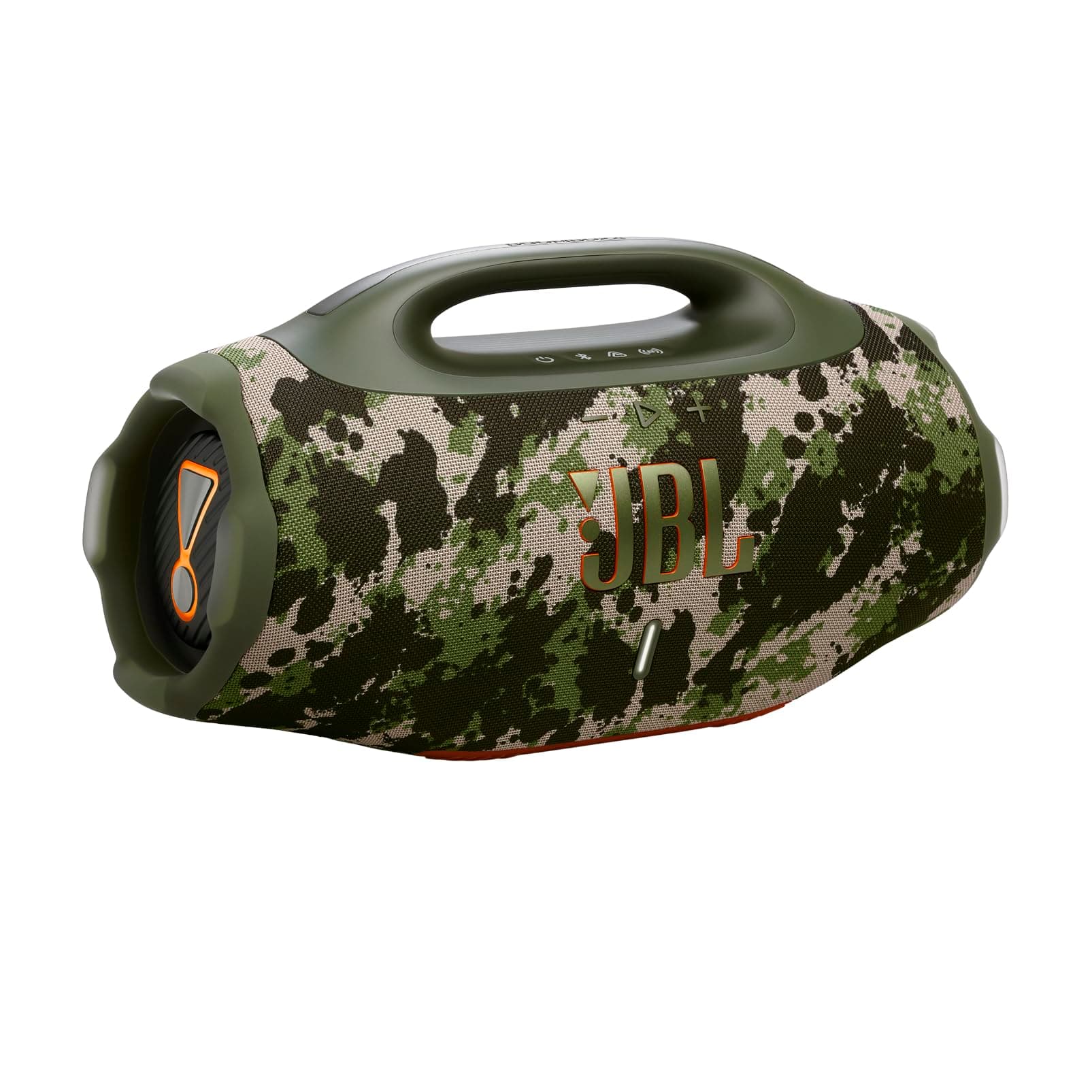 JBL Boombox 4, Portable Bluetooth Speaker, JBL Pro Sound, AI Sound Boost, Waterproof and Dustproof IP68, Up to 34 Hours of Battery Life, Auracast Multi-Speaker Connection, Camouflage - Image 1