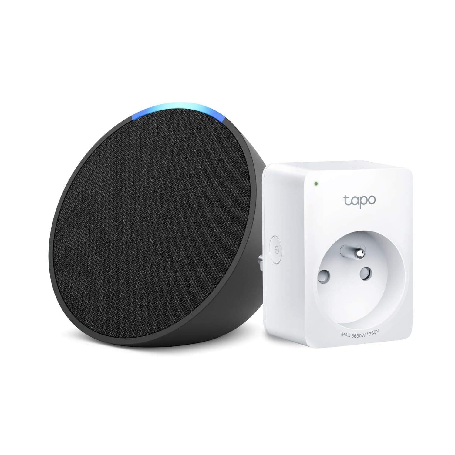 Echo Pop | Anthracite + Tapo Matter Prise Connectée, Fonctionne avec Alexa - Kit de démarrage Maison connectée - Image 9