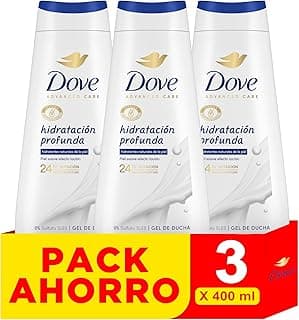 Dove Dove Advanced Care Gel douche hydratant profond hydratant naturel 3 x 400 ml