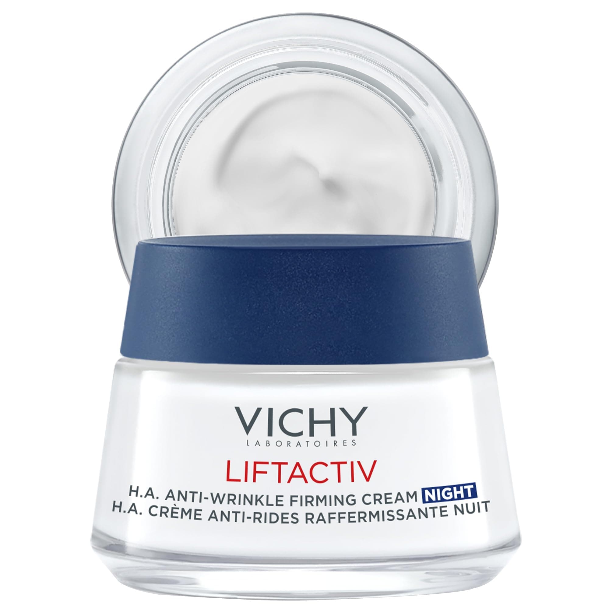 Vichy, Liftactiv, Firming Anti-Wrinkle Night Cream, Smooth & Plump, Enriched with Hyaluronic Acid, For All Skin Types, 50 ml - Image 8