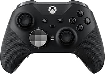 Microsoft Xbox Manette sans Fil - Elite Series 2 Noire Pour Xbox Series X, Xbox Series S, Xbox One, Windows 10 & 11, Android et iOS
