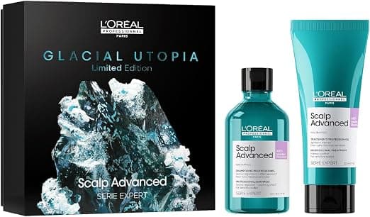 L'Oréal Professionnel, Scalp Advanced Gift Set, Anti-Discomfort & Itching Routine, Sensitive Scalp, Shampoo Duo + Rinse Treatment, Limited Edition Expert Series - Image 1