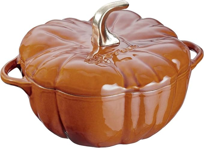 STAUB Dutch oven, cast iron, burnt orange, 3.5 qt - Image 1