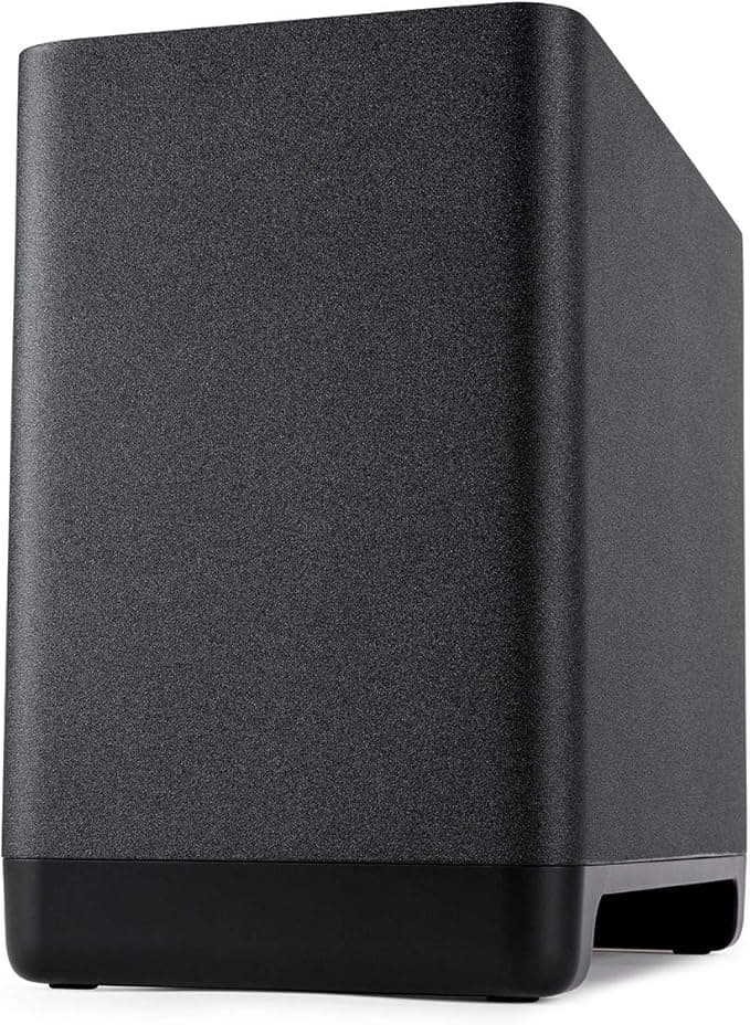 Polk Audio React 7" Wireless Subwoofer - Designed to Add Deep, Punchy Bass to Polk React Soundbar, Bass Tuning Equalizer, Amazon Alexa Compatible
