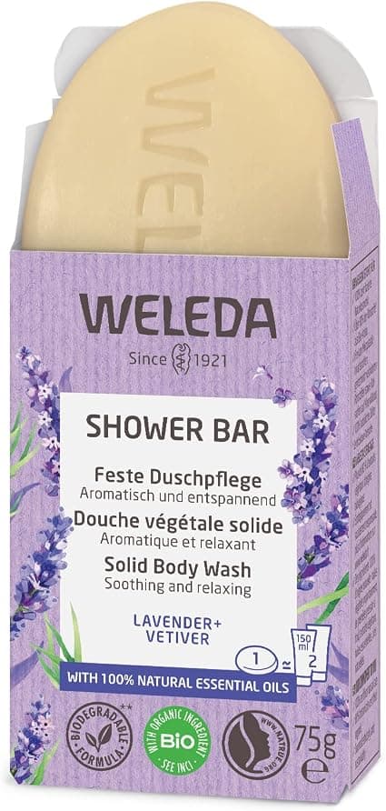 Weleda - Weleda Ylang Lavender Shower Loaf + Vetiver - 75 g