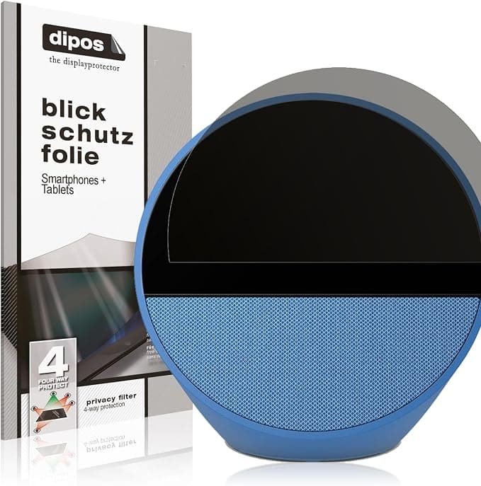 dipos I Privacy Screen Protector Compatible with Amazon Echo Spot 2024 Privacy Anti-Spy Screen Protector - Image 1