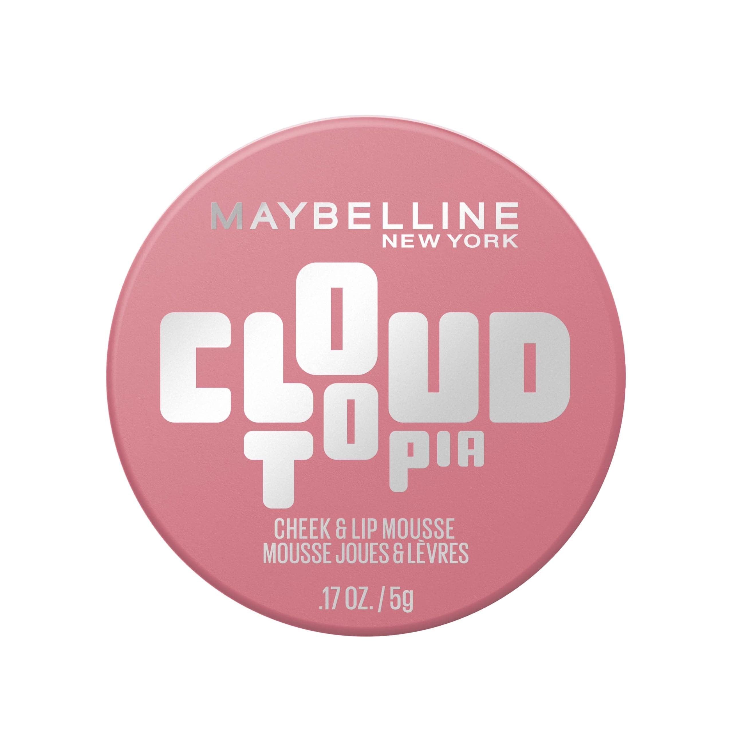 Maybelline New York - Blush en Mousse Multi-Usage - Joues & Lèvres - Fini Mat Flouté - Texture légère - Tenue Jusqu'à 14h - Résiste au Transfert - Cloudtopia - Teinte : 08 Enchanted Mauve - Image 10