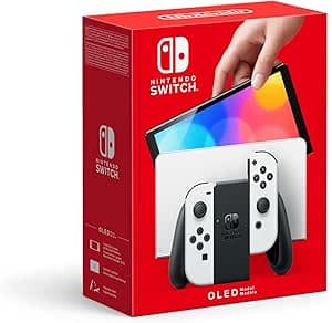 Nintendo Nintendo Switch (OLED) Portable Game Console 17.8 cm (7") 64 GB Touchscreen WiFi White