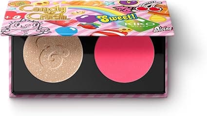 KIKO Milano Candy Crush™ Mega Blush & Highlighter Duo 02, Face Palette with Blush and Highlighter - Image 1
