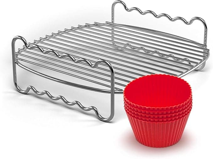Philips Philips HD9904/01 baking accessories set, double tier rack, muffin pans for Philips AirFryer