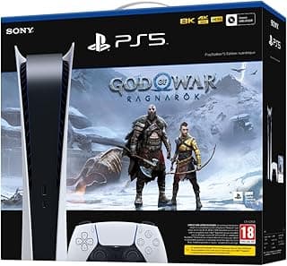 Sony PlayStation 5 Édition Digital + God of war : Ragnarok
