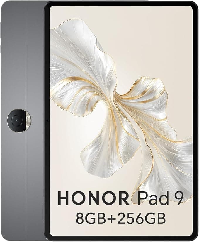 HONOR Pad 9 8GB 256GB Tablet, 12.1 Inch 120Hz 2.5K Fullview Display, Snapdragon 6 Gen 1, 8 Speakers, Metal Body, Android 13, Google Service WiFi Tablet, Grey