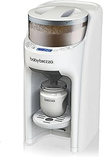 Baby Brezza - Formula Pro Advanced Automatic Bottle Preparer - White All White - Automatically prepares bottles in seconds