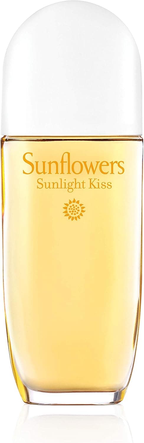 Elizabeth Arden - Sunflowers Sunlight Kiss - Women's Eau de Toilette Spray - Floral Scent - Warm and Effervescent Fragrance - Floral and Radiant Composition - 100 ml