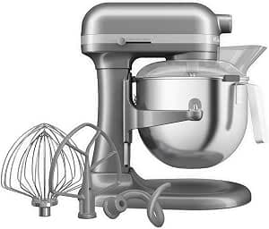 KitchenAid HEAVY DUTY LIFTING BOWL PASTRY ROBOT 6.6L - SILVER GREY 5KSM70JPXECU